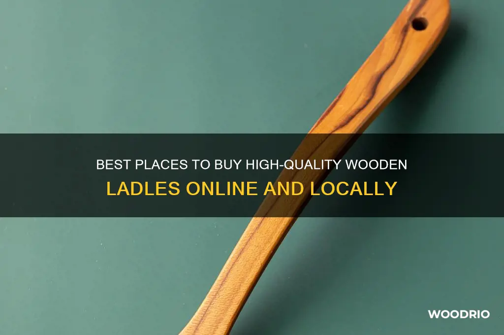where can i buy a wooden ladle