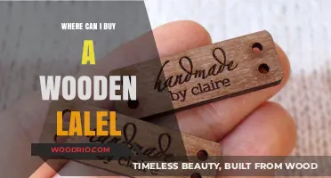 Where to Buy a Wooden Label: Top Stores and Online Options