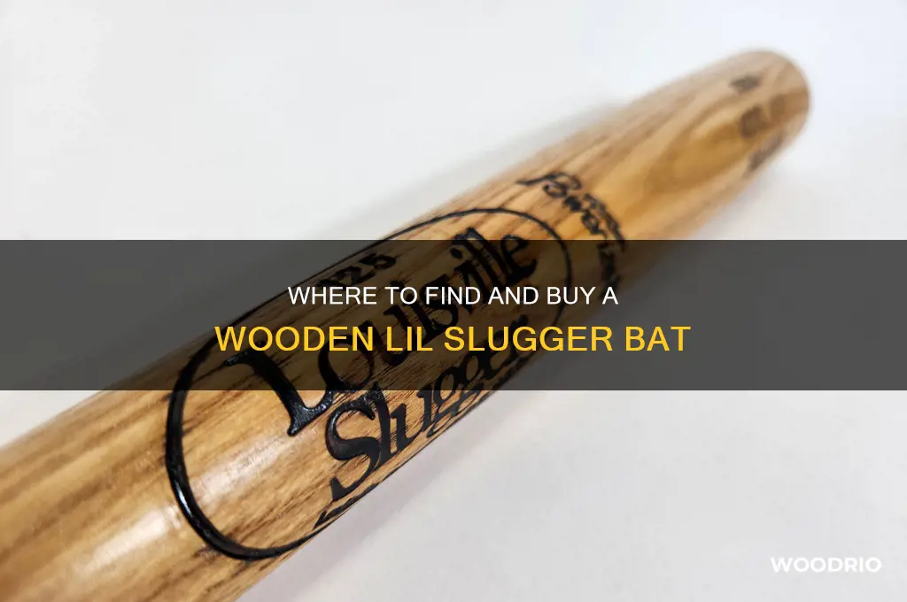where can i buy a wooden lil slugger
