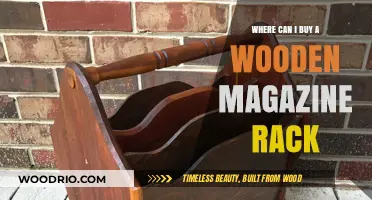 Where to Buy Stylish Wooden Magazine Racks: Top Retailers Guide