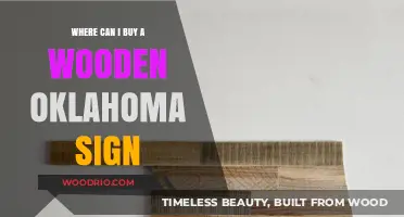 Where to Buy a Wooden Oklahoma Sign: Top Retailers and Tips