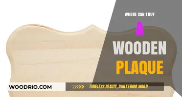 Where to Buy a Wooden Plaque: Top Retailers and Online Stores