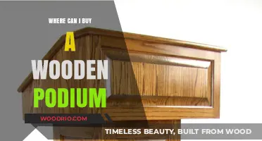 Where to Buy a High-Quality Wooden Podium: Top Retailers