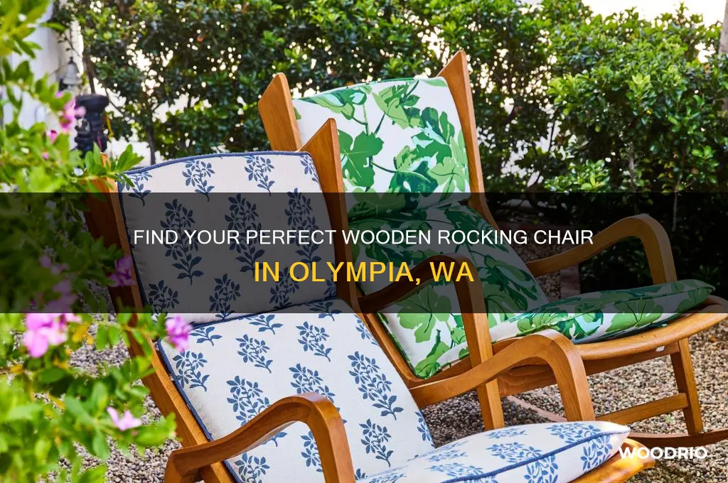 where can i buy a wooden rocking chair olympia wa