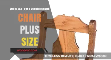 Where to Buy Plus-Size Wooden Rocking Chairs for Comfort