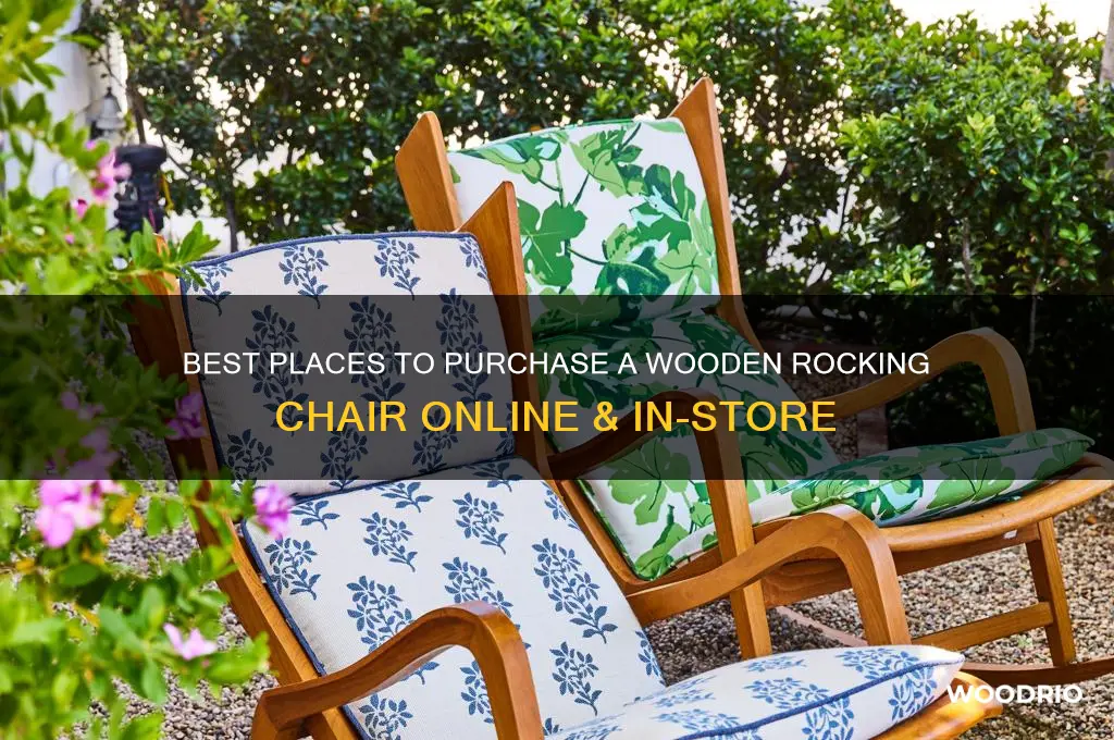 where can i buy a wooden rocking chair