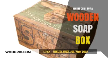 Where to Buy Wooden Soap Boxes: Top Retailers and Online Stores