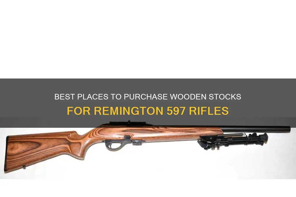 where can i buy a wooden stock for remington 597