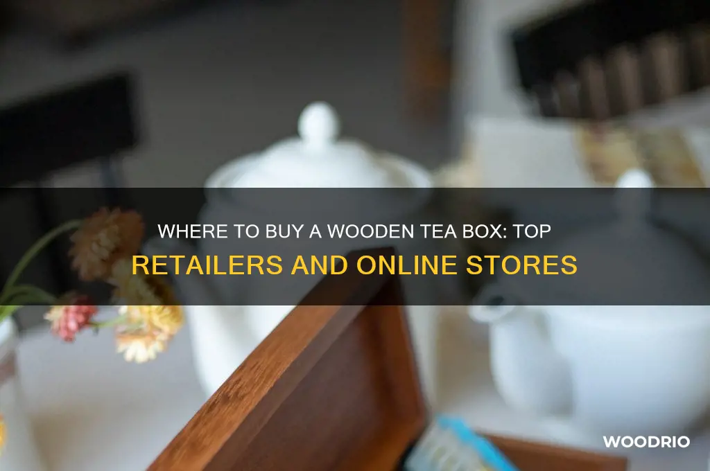 where can i buy a wooden tea box