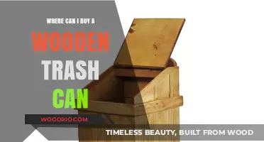 Eco-Friendly Options: Where to Buy Stylish Wooden Trash Cans