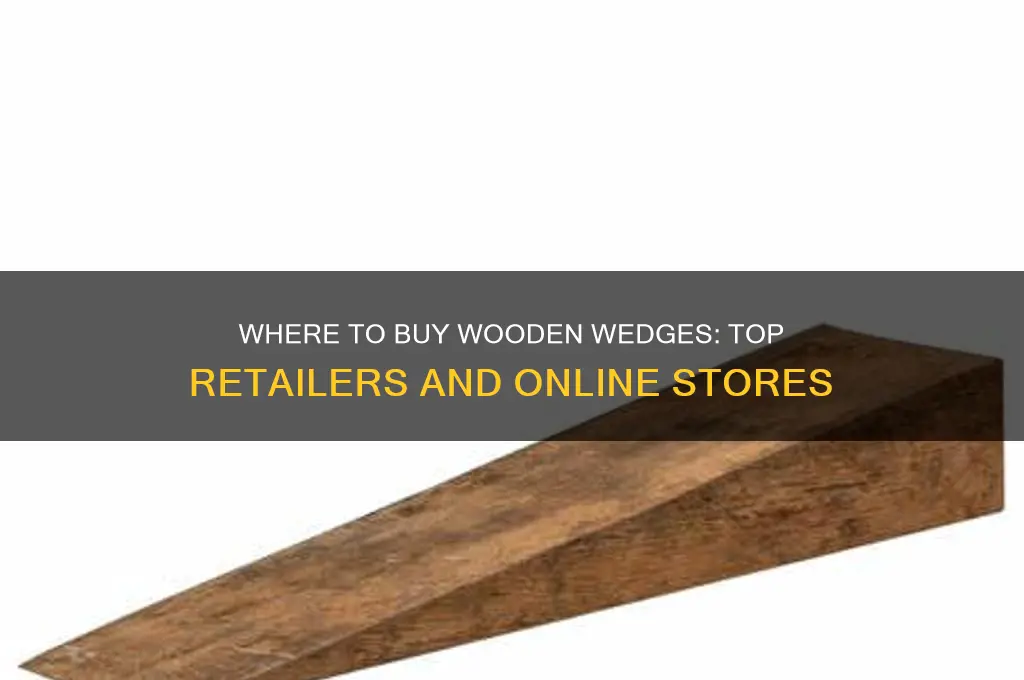 where can i buy a wooden wedge