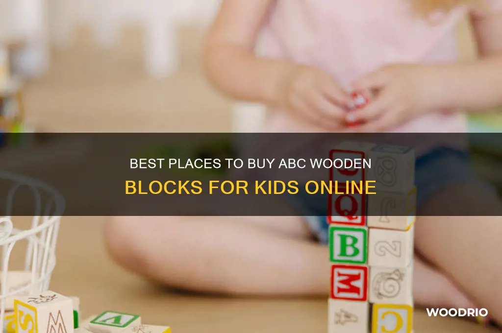 where can i buy abc wooden blocks