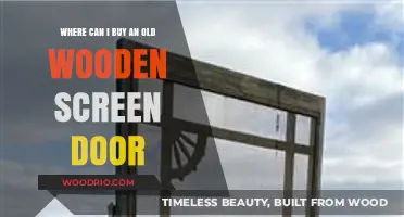 Where to Find and Buy Vintage Wooden Screen Doors