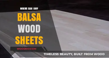 Where to Buy Balsa Wood Sheets: Top Retailers and Online Stores