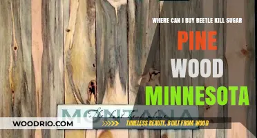 Where to Buy Beetle Kill Sugar Pine Wood in Minnesota