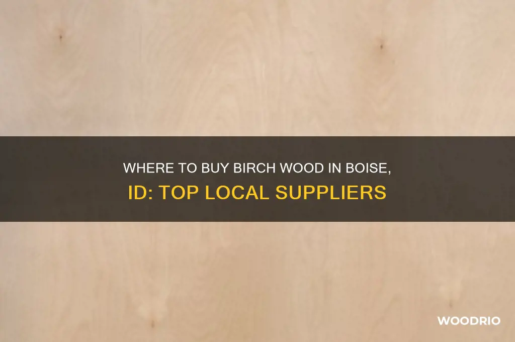 where can i buy birch wood boise id