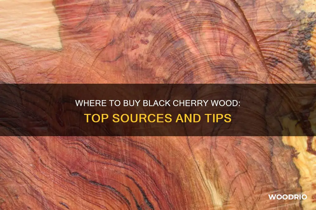 where can i buy black cherry wood