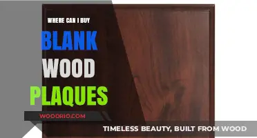 Where to Buy Blank Wood Plaques for DIY Craft Projects