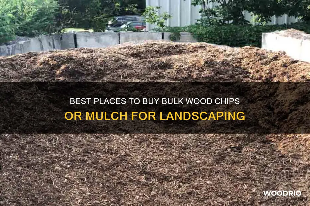 where can i buy bulk wood chips or mulch
