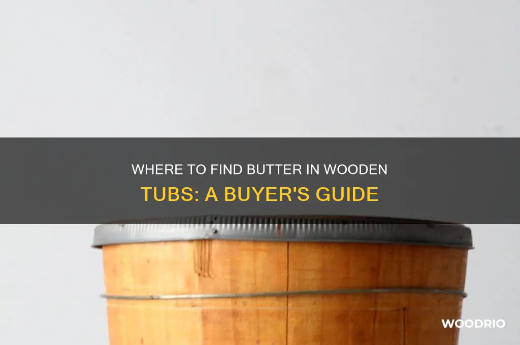 where can i buy butter from a wooden tub