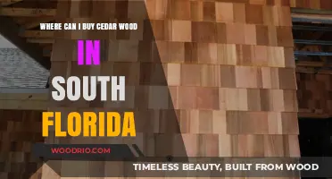 Where to Buy Cedar Wood in South Florida: Top Suppliers