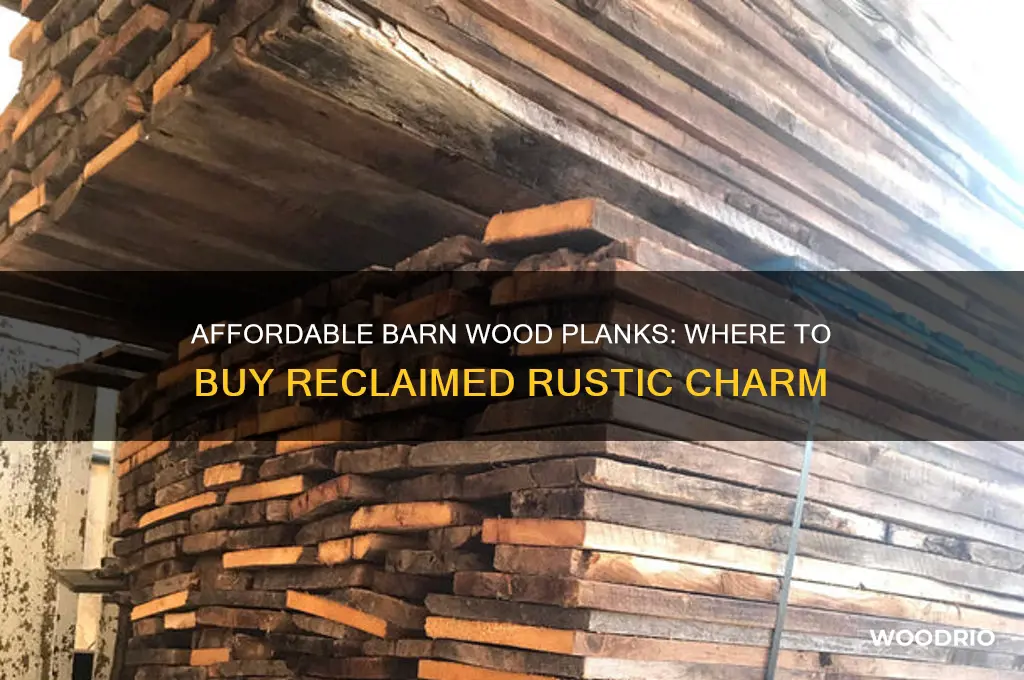 where can i buy cheap barn wood planks