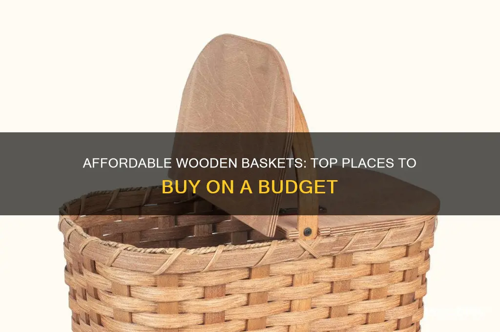 where can i buy cheap wooden baskets
