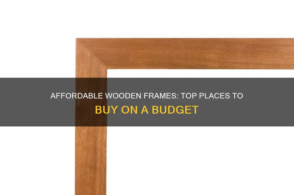 where can i buy cheap wooden frames