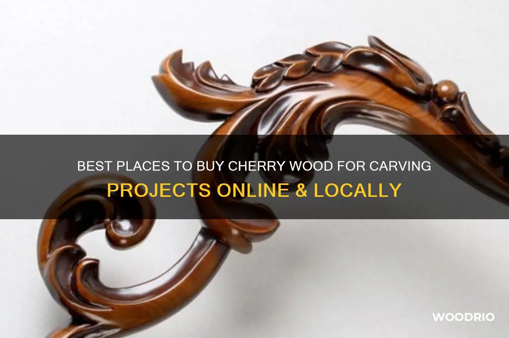 where can i buy cherry wood for carving