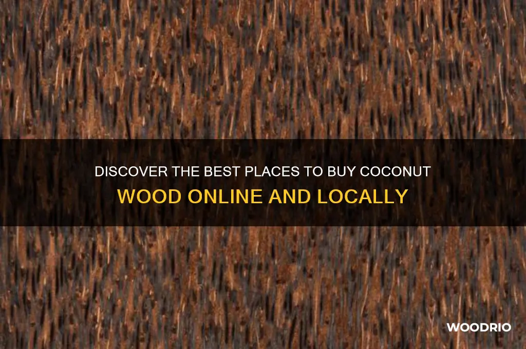 where can i buy coconut wood