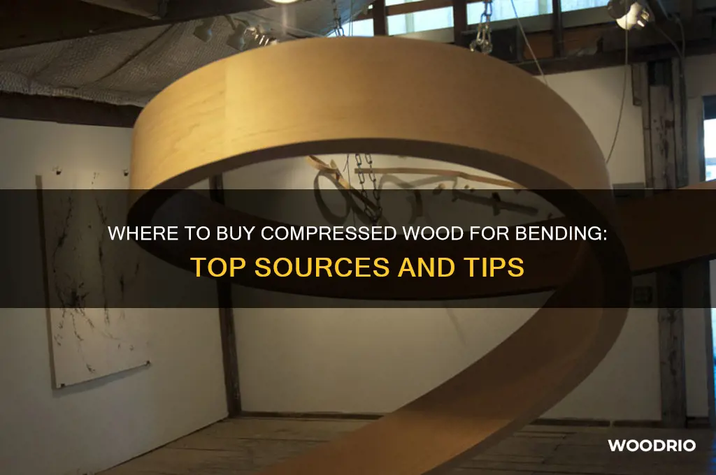 where can i buy compressed wood for bending