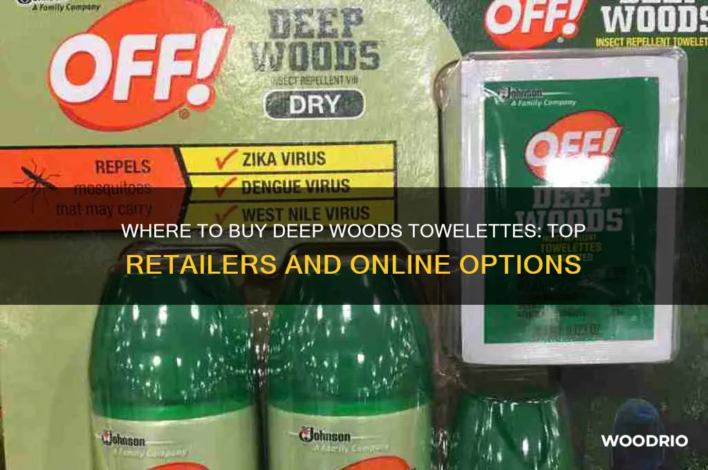 where can i buy deep woods towelettes