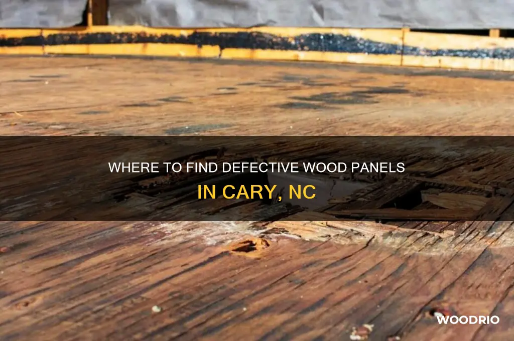 where can i buy defective wood panel in cary nc