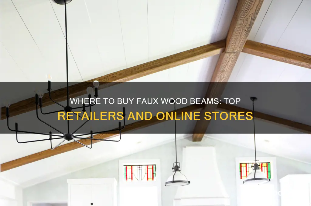 where can i buy faux wood beams
