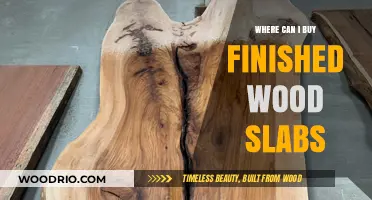 Where to Buy High-Quality Finished Wood Slabs for Your Projects