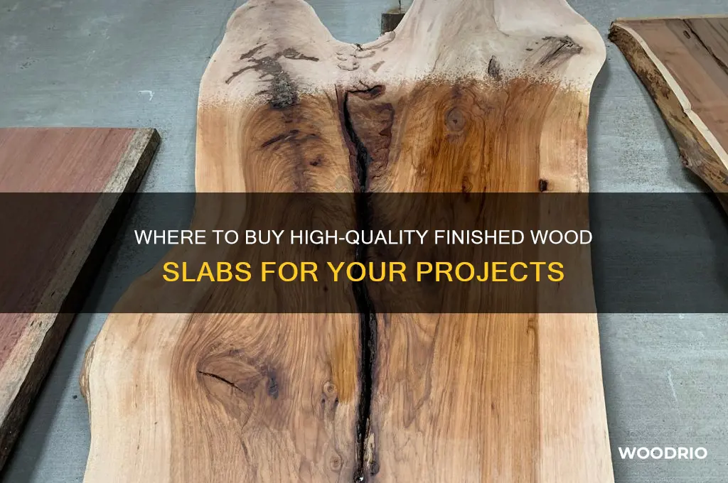 where can i buy finished wood slabs