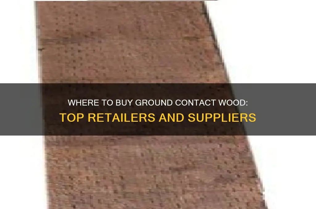 where can i buy ground contact wood