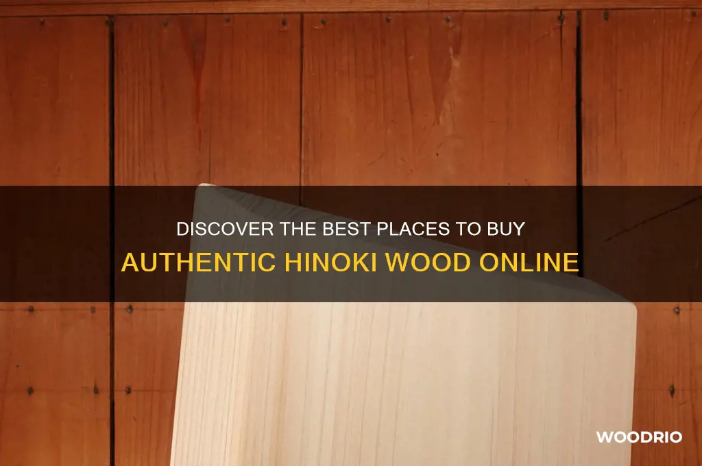 where can i buy hinoki wood