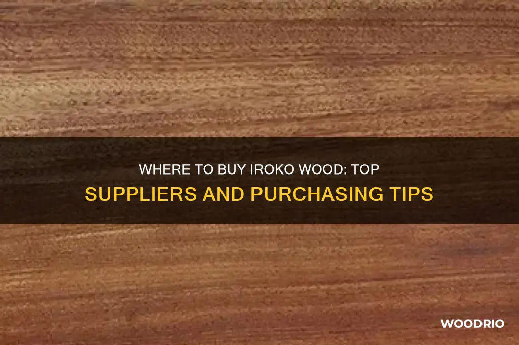 where can i buy iroko wood