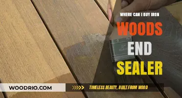 Where to Buy Iron Woods End Sealer: Top Retailers and Online Options
