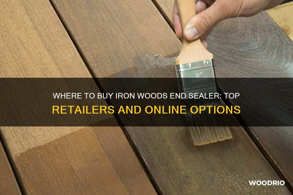 where can i buy iron woods end sealer