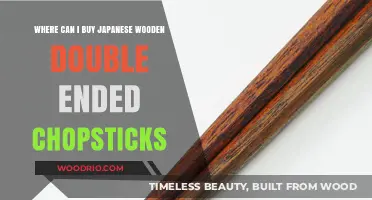 Where to Buy Authentic Japanese Wooden Double-Ended Chopsticks