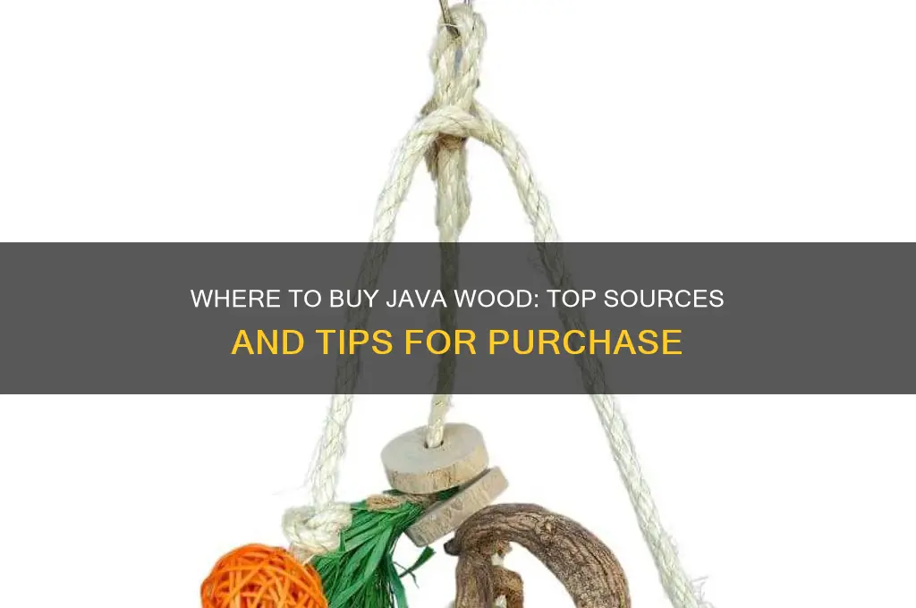 where can i buy java wood