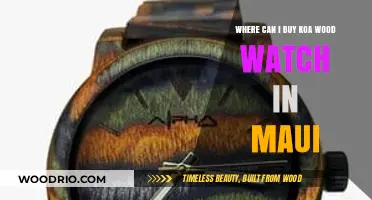 Discover Authentic Koa Wood Watches in Maui: Top Shopping Spots