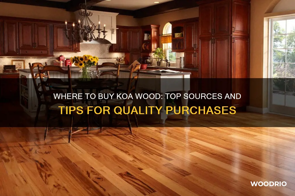 where can i buy koa wood
