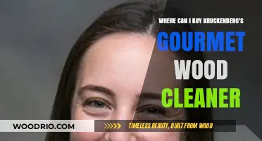 Where to Buy Kruckenberg's Gourmet Wood Cleaner: Top Retailers