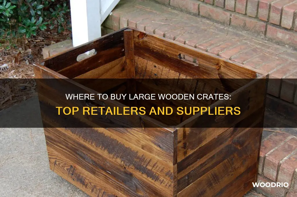 where can i buy large wooden crates