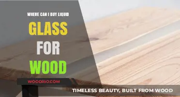 Where to Buy Liquid Glass for Wood: Top Retailers and Online Sources