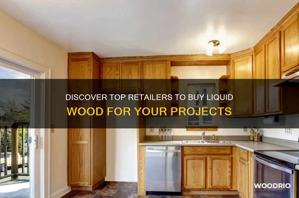 where can i buy liquid wood