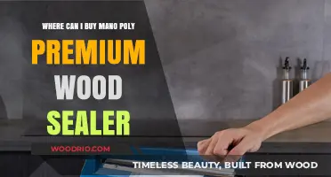 Where to Buy Mano Poly Premium Wood Sealer: Top Retailers
